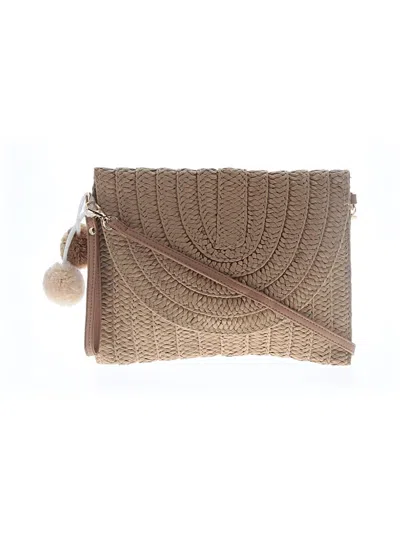 Pre-owned Unbranded Clutch In Brown