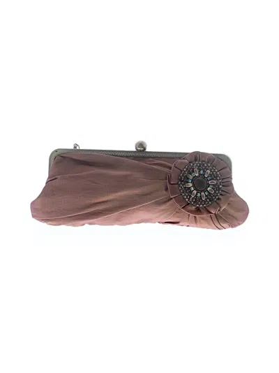 Pre-owned Unbranded Clutch In Brown