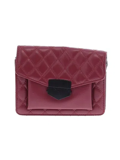 Pre-owned Unbranded Clutch In Burgundy