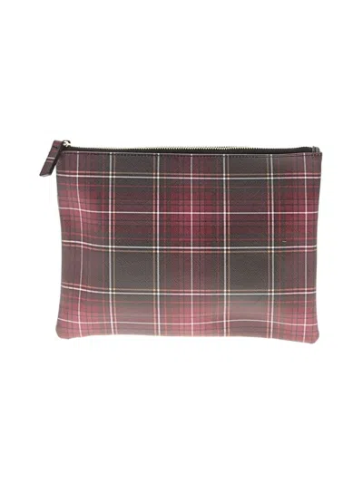 Pre-owned Unbranded Clutch In Burgundy