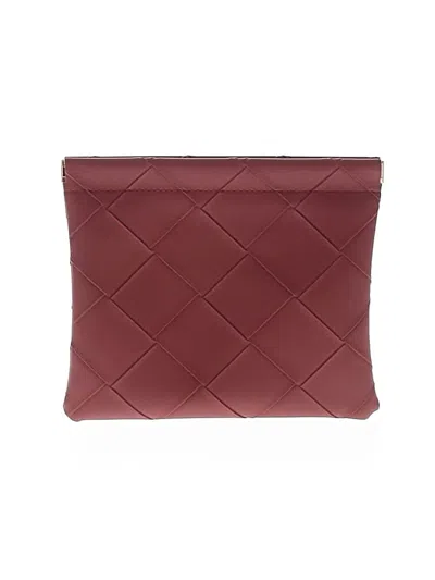 Pre-owned Unbranded Clutch In Burgundy