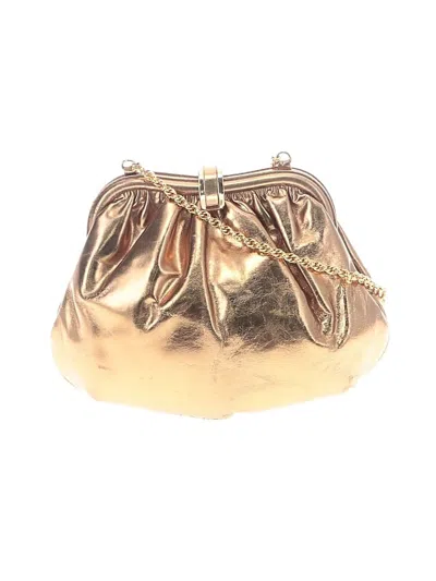 Pre-owned Unbranded Clutch In Gold