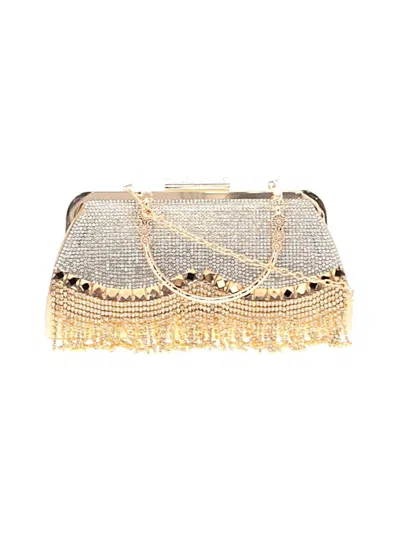 Pre-owned Unbranded Clutch In Gold