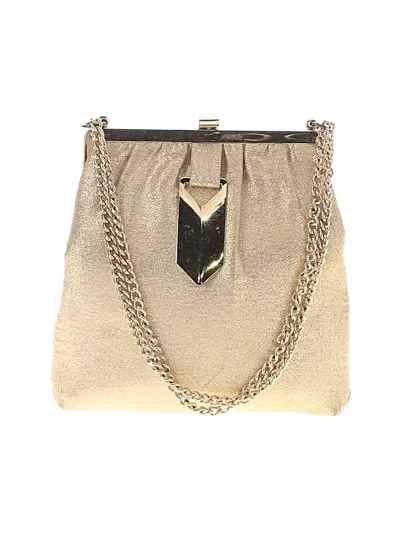 Pre-owned Unbranded Clutch In Gold