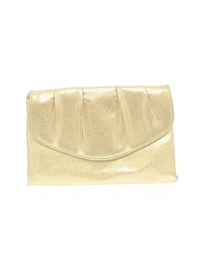 Pre-owned Unbranded Clutch In Gold