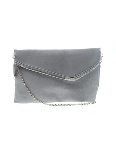 Pre-owned Unbranded Clutch In Gray