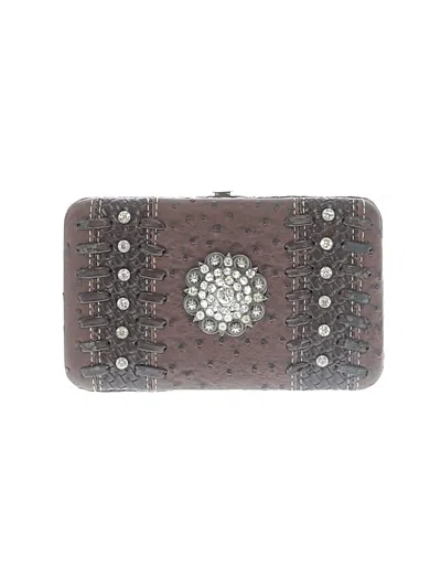 Pre-owned Unbranded Clutch In Gray