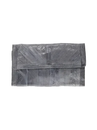 Pre-owned Unbranded Clutch In Gray