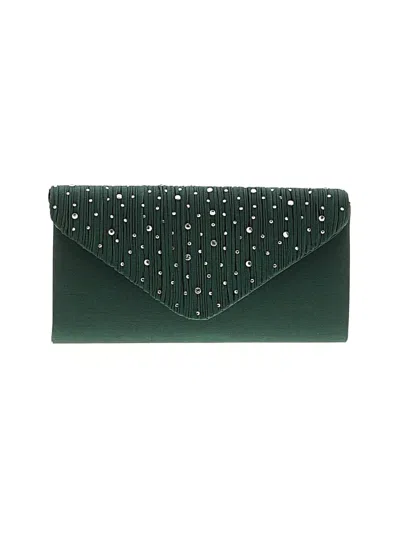Pre-owned Unbranded Clutch In Green
