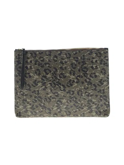 Pre-owned Unbranded Clutch In Green