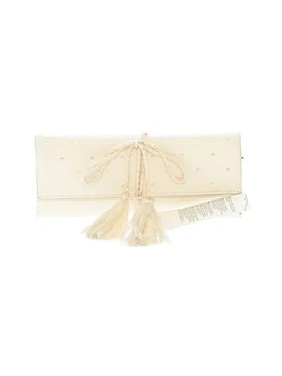 Pre-owned Unbranded Clutch In Ivory