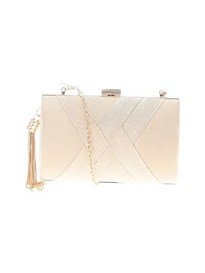 Pre-owned Unbranded Clutch In Ivory