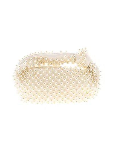 Pre-owned Unbranded Clutch In Ivory