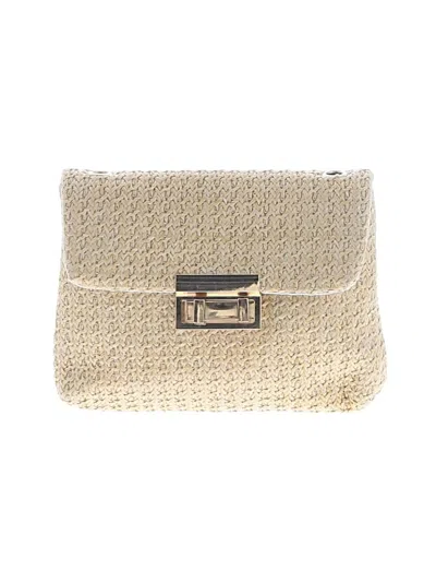 Pre-owned Unbranded Clutch In Ivory