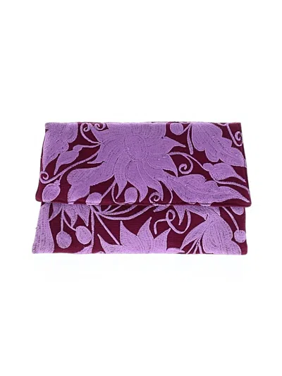 Pre-owned Unbranded Clutch In Purple