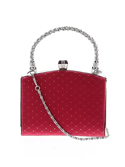 Pre-owned Unbranded Clutch In Red