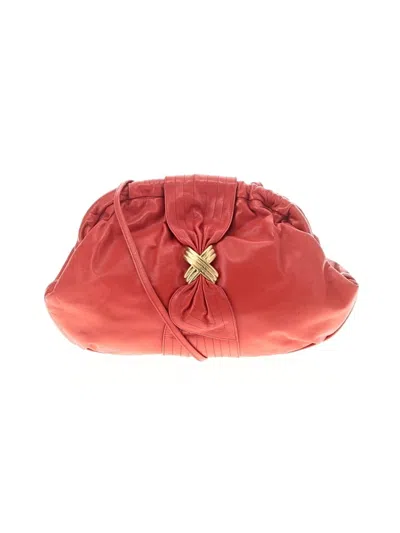 Pre-owned Unbranded Clutch In Red