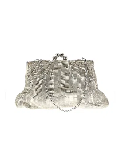 Pre-owned Unbranded Clutch In Silver