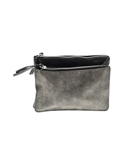 Pre-owned Unbranded Clutch In Silver
