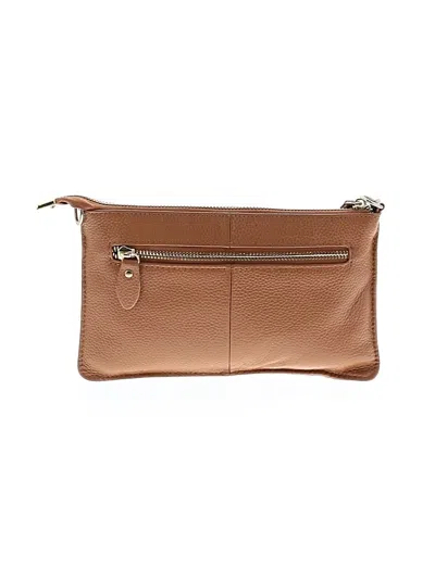 Pre-owned Unbranded Clutch In Tan