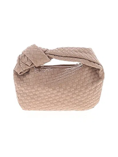Pre-owned Unbranded Clutch In Tan