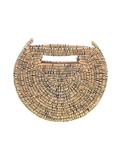 Pre-owned Unbranded Clutch In Tan
