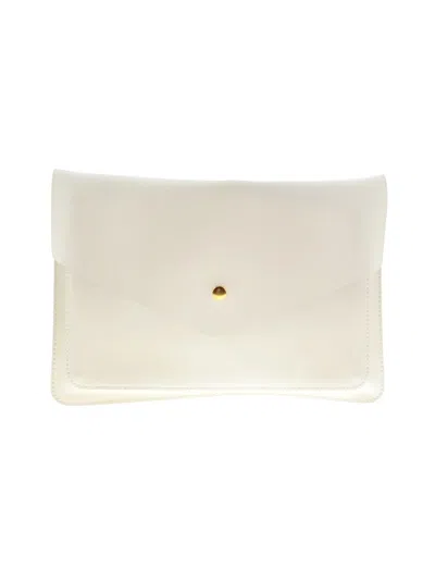 Pre-owned Unbranded Clutch In White