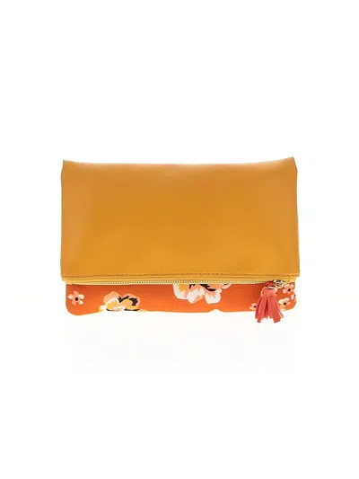 Pre-owned Unbranded Clutch In Yellow