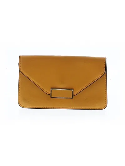 Pre-owned Unbranded Clutch In Yellow