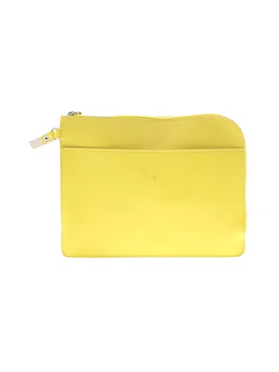 Pre-owned Unbranded Clutch In Yellow