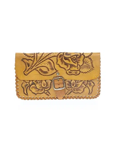 Pre-owned Unbranded Clutch In Yellow