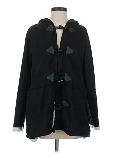 Pre-owned Unbranded Coat In Black