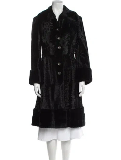 Pre-owned Unbranded Coat In Black