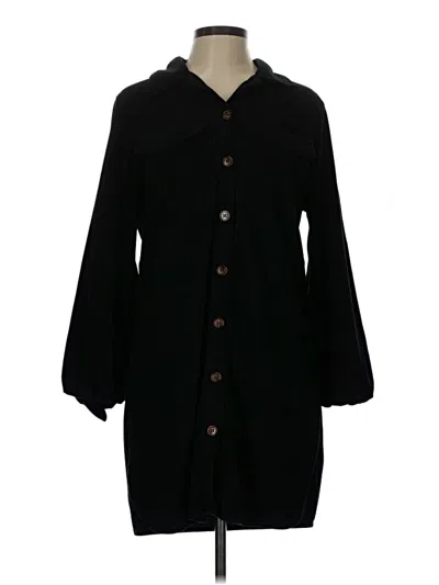 Pre-owned Unbranded Coat In Black