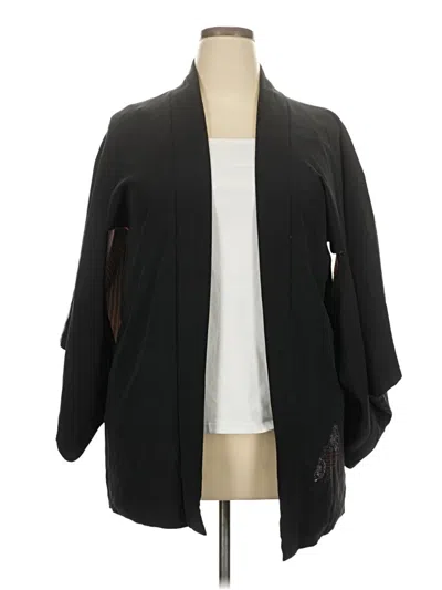 Pre-owned Unbranded Coat In Black