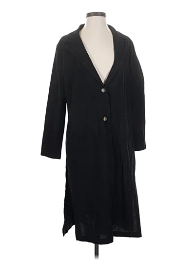 Pre-owned Unbranded Coat In Black