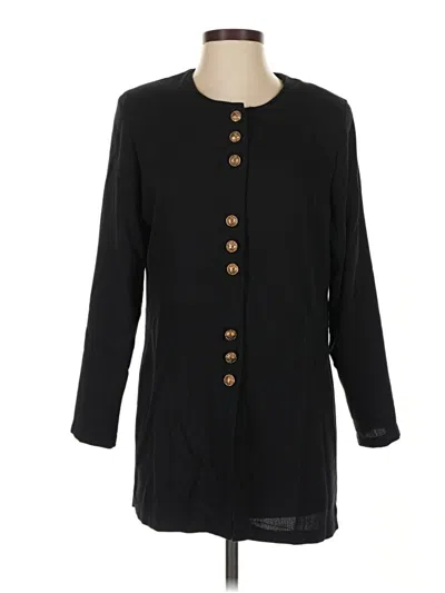 Pre-owned Unbranded Coat In Black