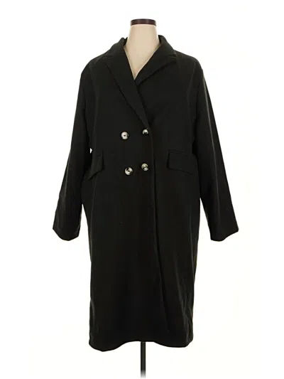 Pre-owned Unbranded Coat In Black