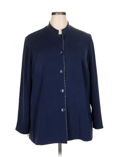 Pre-owned Unbranded Coat In Blue