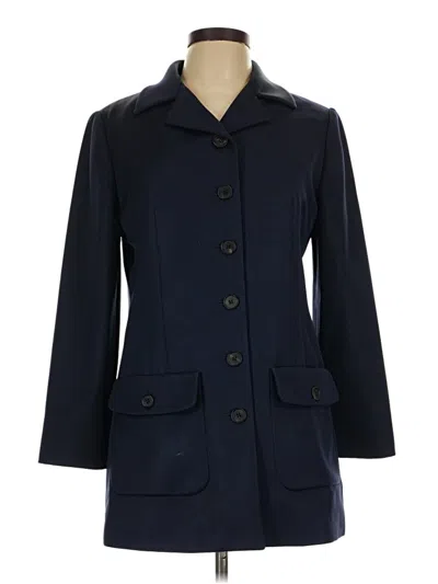 Pre-owned Unbranded Coat In Blue