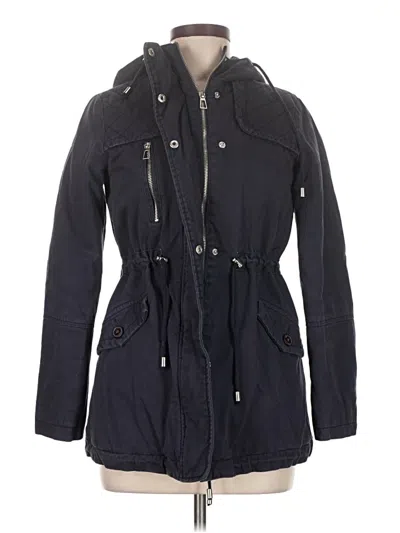 Pre-owned Unbranded Coat In Blue