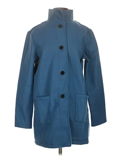 Pre-owned Unbranded Coat In Blue