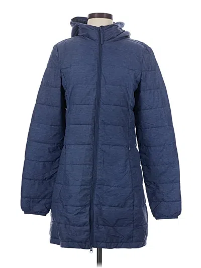 Pre-owned Unbranded Coat In Blue