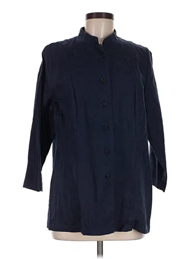 Pre-owned Unbranded Coat In Blue