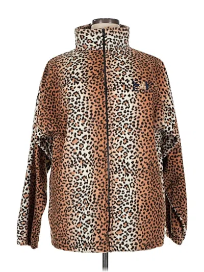 Pre-owned Unbranded Coat In Brown