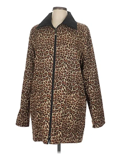 Pre-owned Unbranded Coat In Brown