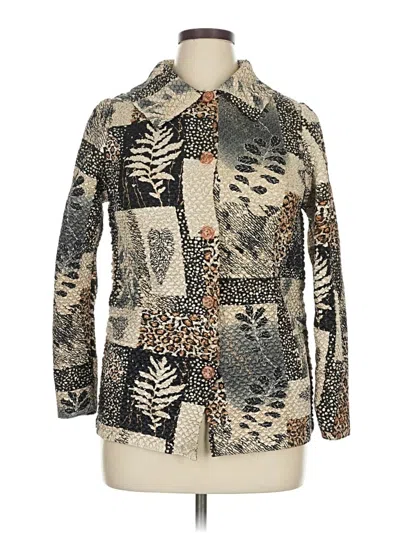 Pre-owned Unbranded Coat In Brown