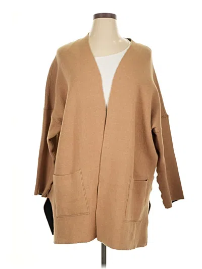 Pre-owned Unbranded Coat In Brown