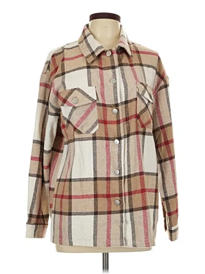 Pre-owned Unbranded Coat In Brown