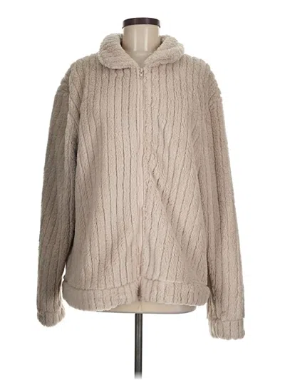 Pre-owned Unbranded Coat In Brown